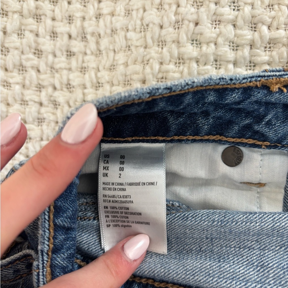 American Eagle Outfitters Blue Denim Jean skirt
